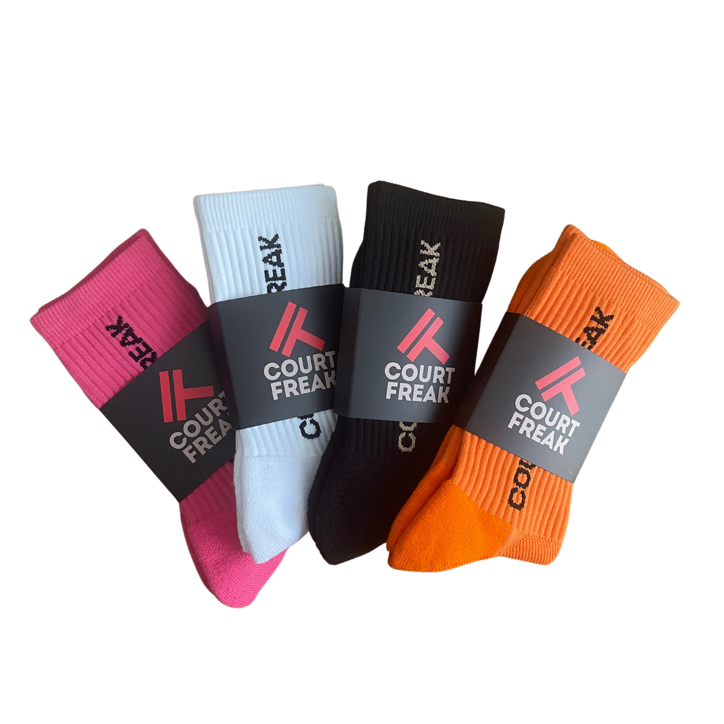 Court Freak Performance Crew Socks