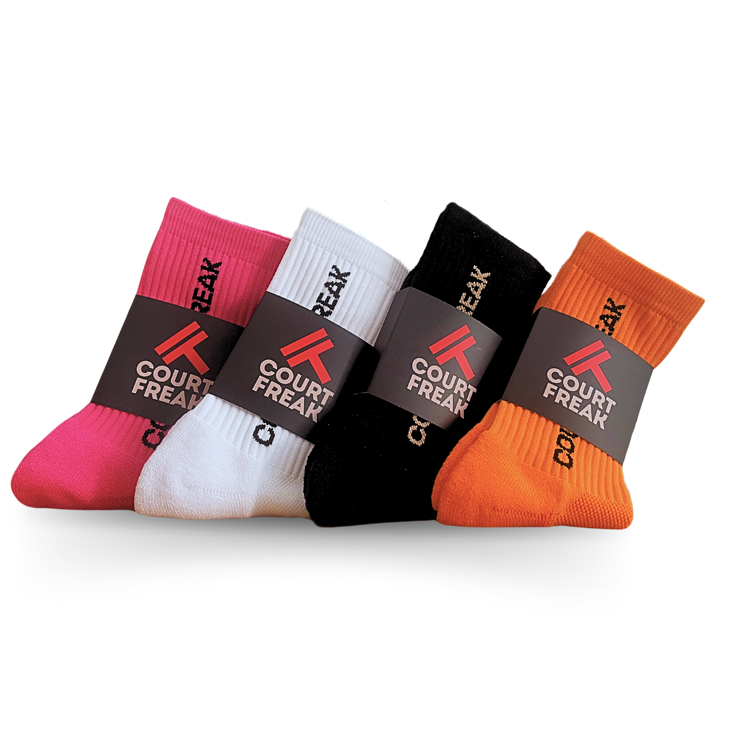Court Freak Performance Crew Socks